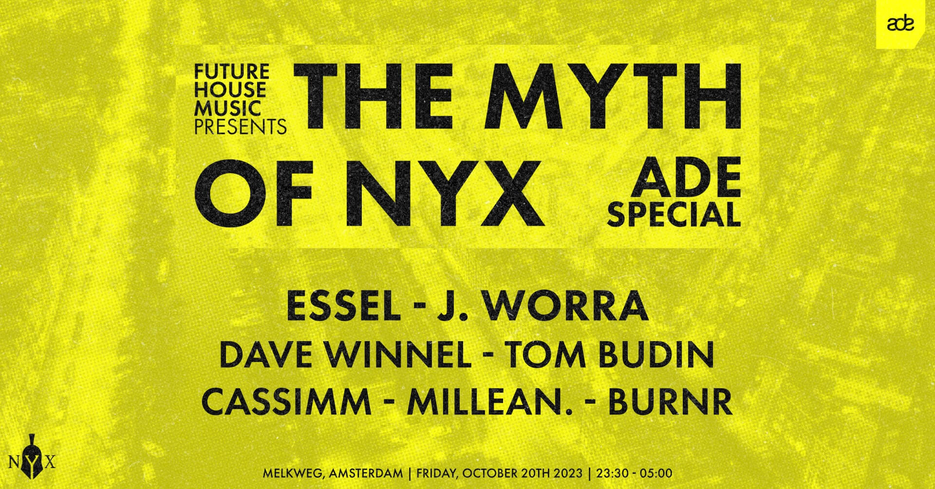 "The Myth Of NYX" Touches Down at ADE: An Electrifying Night Awaits at The Melkweg