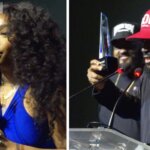 SZA Presents Top Dawg & Punch With the Clive Davis Visionary Award | Billboard Power 100 Party 2024