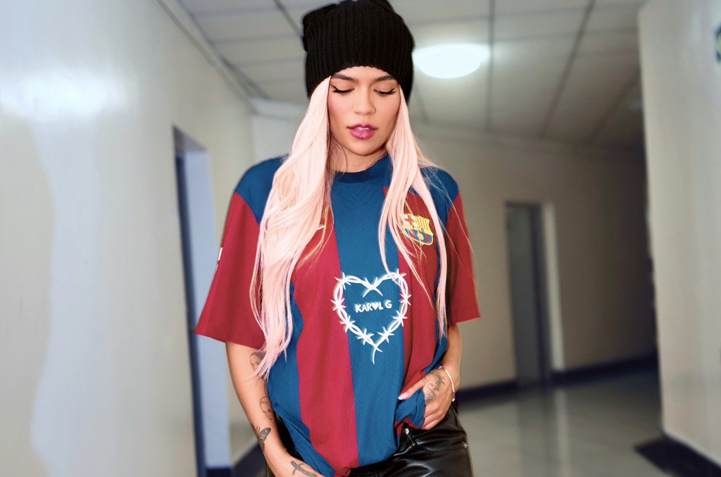 Karol G's Heart Logo to Be Featured on FC Barcelona Jersey